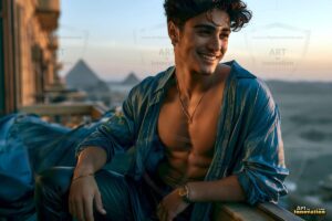 Egypt Art Gallery – Beautiful Men of Egypt – AI Art
