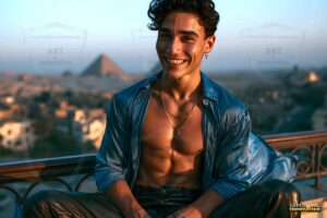 Egypt Art Gallery – Beautiful Men of Egypt – AI Art