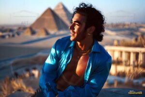 Egypt Art Gallery – Beautiful Men of Egypt – AI Art