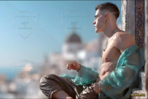 Egypt Art Gallery – Beautiful Men of Egypt – AI Art