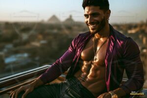 Egypt Art Gallery – Beautiful Men of Egypt – AI Art