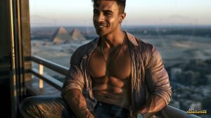 Egypt Art Gallery – Beautiful Men of Egypt – AI Art
