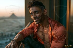 Egypt Art Gallery – Beautiful Men of Egypt – AI Art