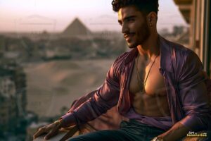 Egypt Art Gallery – Beautiful Men of Egypt – AI Art