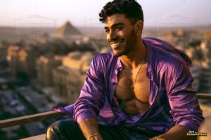 Egypt Art Gallery – Beautiful Men of Egypt – AI Art