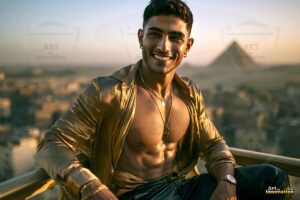 Egypt Art Gallery – Beautiful Men of Egypt – AI Art