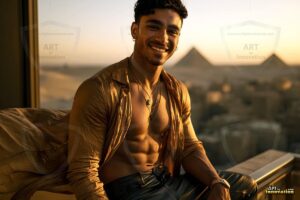 Egypt Art Gallery – Beautiful Men of Egypt – AI Art