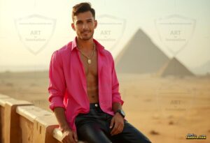 Egypt Art Gallery – Beautiful Men of Egypt – AI Art