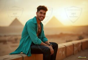 Egypt Art Gallery – Beautiful Men of Egypt – AI Art