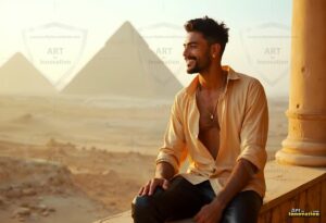 Egypt Art Gallery – Beautiful Men of Egypt – AI Art