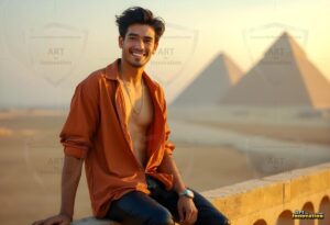 Egypt Art Gallery – Beautiful Men of Egypt – AI Art