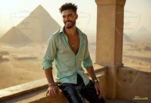 Egypt Art Gallery – Beautiful Men of Egypt – AI Art