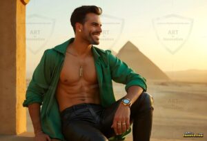 Egypt Art Gallery – Beautiful Men of Egypt – AI Art