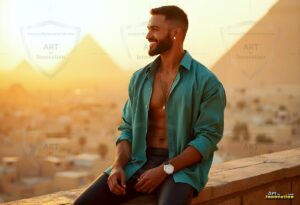 Egypt Art Gallery – Beautiful Men of Egypt – AI Art