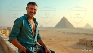 Egypt Art Gallery – Beautiful Men of Egypt – AI Art