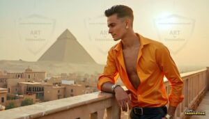 Egypt Art Gallery – Beautiful Men of Egypt – AI Art