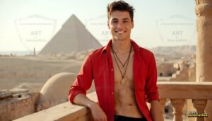 Egypt Art Gallery – Beautiful Men of Egypt – AI Art