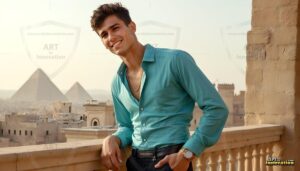 Egypt Art Gallery – Beautiful Men of Egypt – AI Art