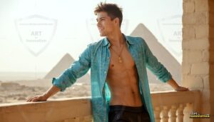Egypt Art Gallery – Beautiful Men of Egypt – AI Art
