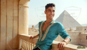 Egypt Art Gallery – Beautiful Men of Egypt – AI Art