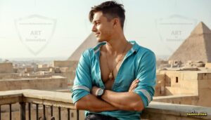 Egypt Art Gallery – Beautiful Men of Egypt – AI Art