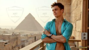 Egypt Art Gallery – Beautiful Men of Egypt – AI Art