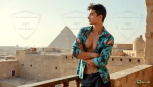 Egypt Art Gallery – Beautiful Men of Egypt – AI Art