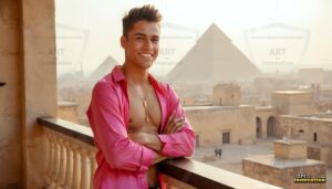 Egypt Art Gallery – Beautiful Men of Egypt – AI Art