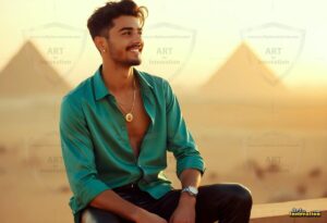 Egypt Art Gallery – Beautiful Men of Egypt – AI Art