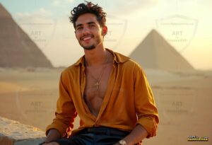 Egypt Art Gallery – Beautiful Men of Egypt – AI Art
