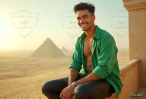 Egypt Art Gallery – Beautiful Men of Egypt – AI Art