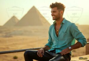 Egypt Art Gallery – Beautiful Men of Egypt – AI Art