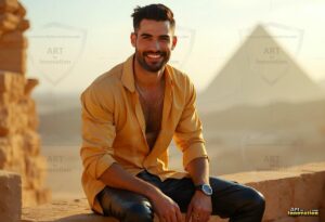 Egypt Art Gallery – Beautiful Men of Egypt – AI Art