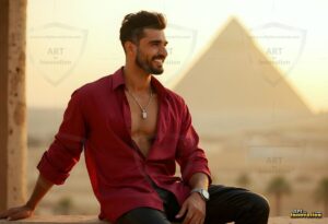 Egypt Art Gallery – Beautiful Men of Egypt – AI Art