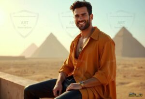 Egypt Art Gallery – Beautiful Men of Egypt – AI Art