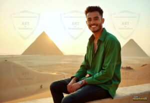 Egypt Art Gallery – Beautiful Men of Egypt – AI Art