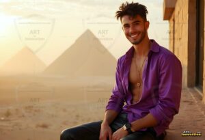 Egypt Art Gallery – Beautiful Men of Egypt – AI Art