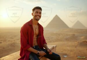 Egypt Art Gallery – Beautiful Men of Egypt – AI Art
