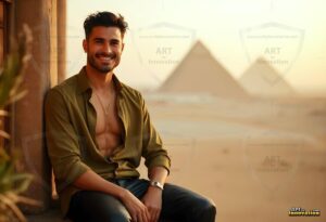 Egypt Art Gallery – Beautiful Men of Egypt – AI Art
