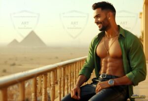 Egypt Art Gallery – Beautiful Men of Egypt – AI Art