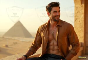 Egypt Art Gallery – Beautiful Men of Egypt – AI Art