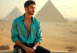 Egypt Art Gallery – Beautiful Men of Egypt – AI Art