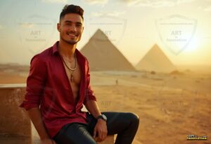 Egypt Art Gallery – Beautiful Men of Egypt – AI Art