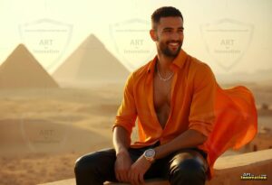 Egypt Art Gallery – Beautiful Men of Egypt – AI Art