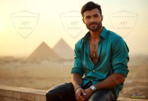 Egypt Art Gallery – Beautiful Men of Egypt – AI Art