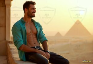 Egypt Art Gallery – Beautiful Men of Egypt – AI Art
