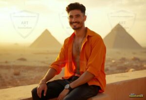 Egypt Art Gallery – Beautiful Men of Egypt – AI Art