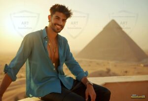 Egypt Art Gallery – Beautiful Men of Egypt – AI Art