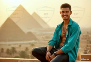 Egypt Art Gallery – Beautiful Men of Egypt – AI Art