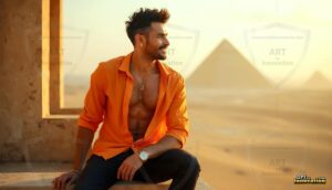 Egypt Art Gallery – Beautiful Men of Egypt – AI Art